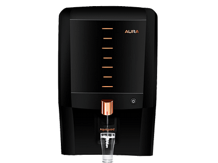 Aquaguard Aura RO + UV + UF + MTDS Water Purifier With Active Copper,Mineral Guard,UV e-boiling Technology with Ultra-Filtration top 10 water purifier brand in india