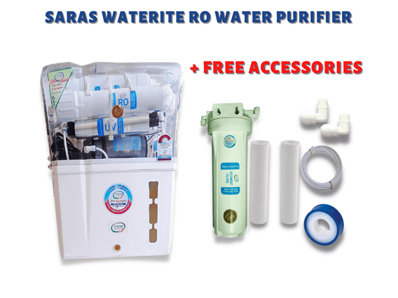 3 saras Waterite ro water purifier sw402 ro uv uf taste controller Free accesories