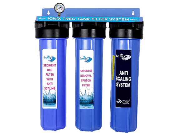 Ionix Treo Tank filtration system for Whole house water filtration system